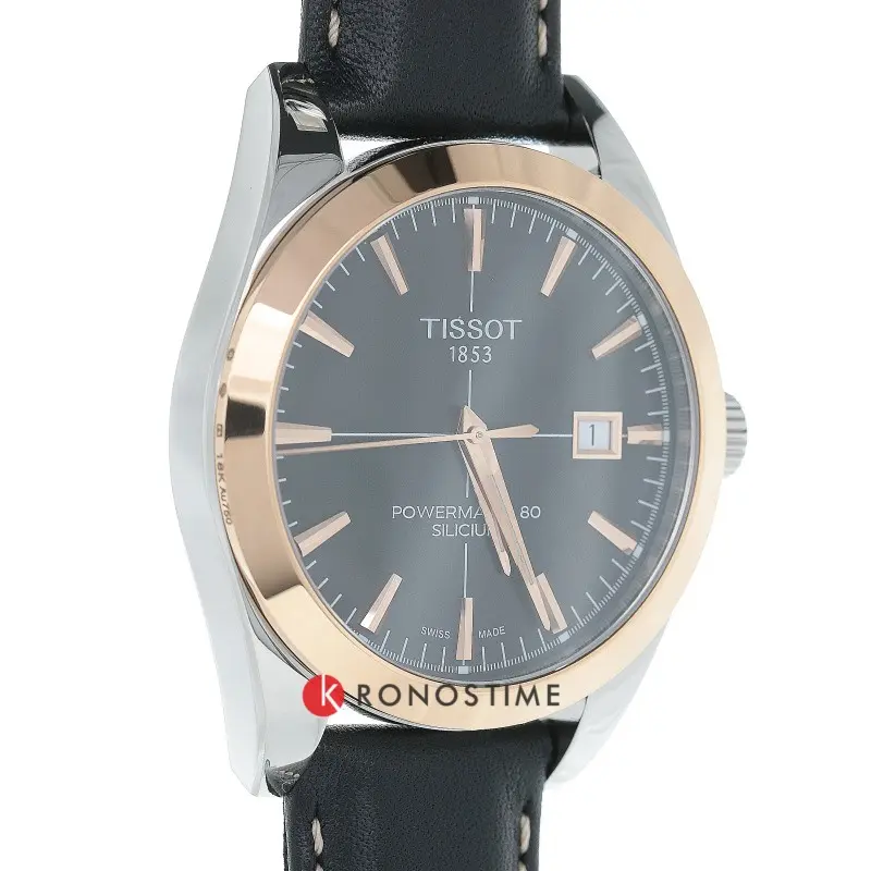 Фотография часов Tissot Gentleman Powermatic 80 Silicium 18K Gold T927.407.46.051.00_32